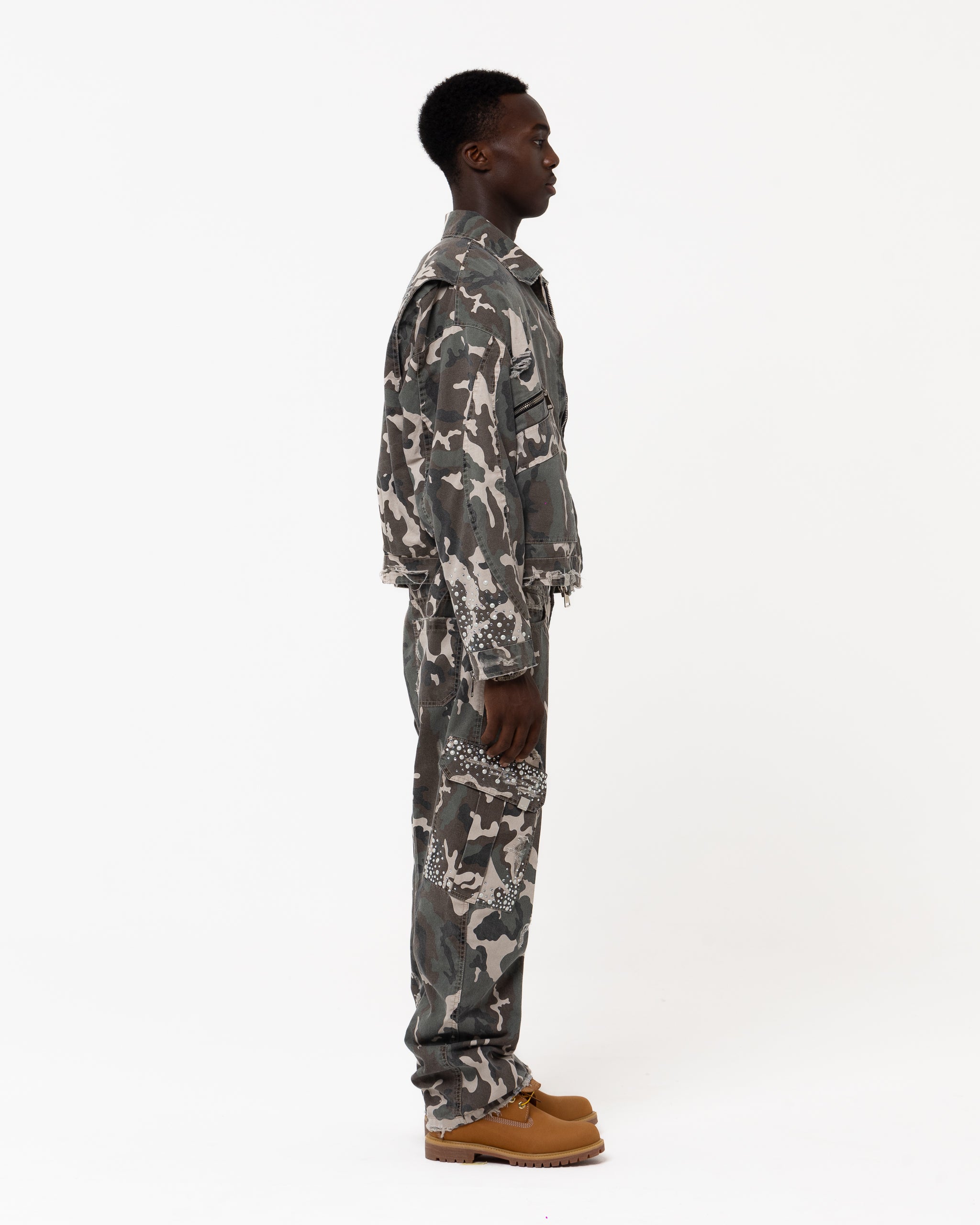 PURE FEELINGS CRYSTAL CAMO JACKET